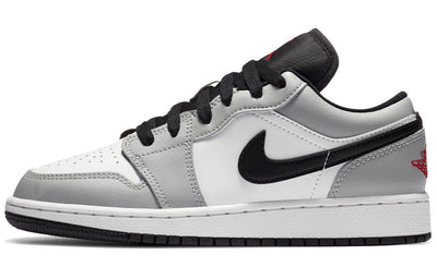 エアジョーダン1 Nike GS Air Jordan 1 Low "Light Smoke Grey" 553560-030