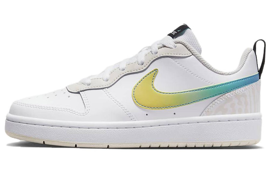ナイキ Nike GS Court Borough Low 2 SE "White/White/Phantom/Multi-Color" FJ7692-191