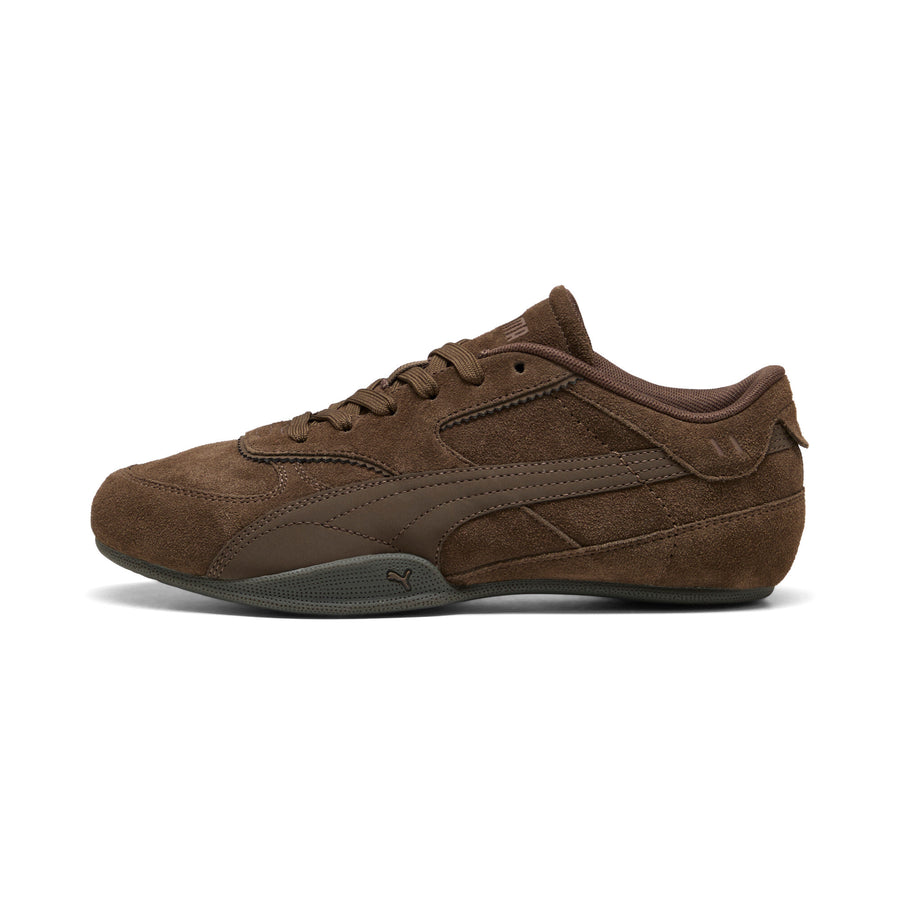 プーマ スウェード Puma Women's Bella Mina Suede "Chocolate/Gum" 407671-05