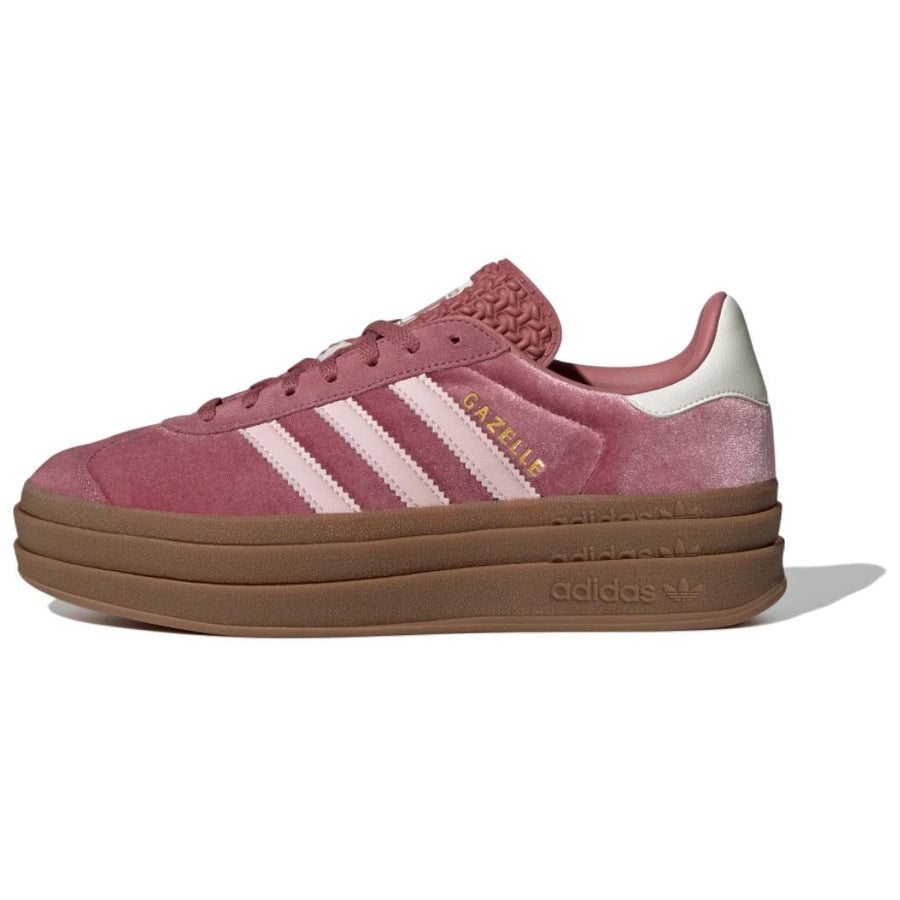 アディダス ガゼル adidas Women's Gazelle Bold "Preloved Crimson/Sandy Pink/Off White" IG4389
