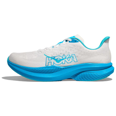ホカ Hoka Mach 6 "White/Skyward Blue" 1147790-WKY
