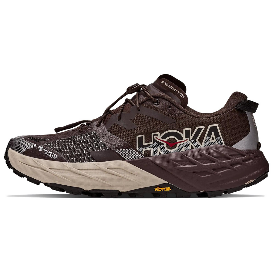 ホカ Hoka Speedgoat 7 GORE-TEX "Spiced Chocolate/River Rock Gray" 1176674-SHCL