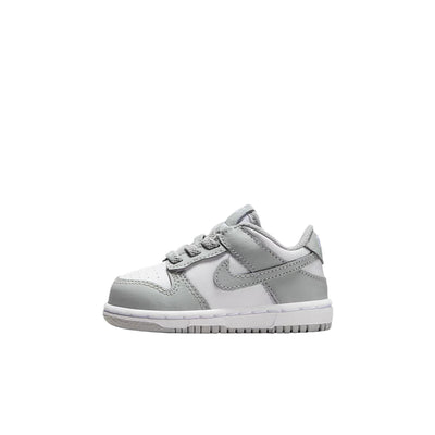 ナイキ ダンク Nike TD Dunk Low "White/White/Light Smoke Grey" FB9107-123