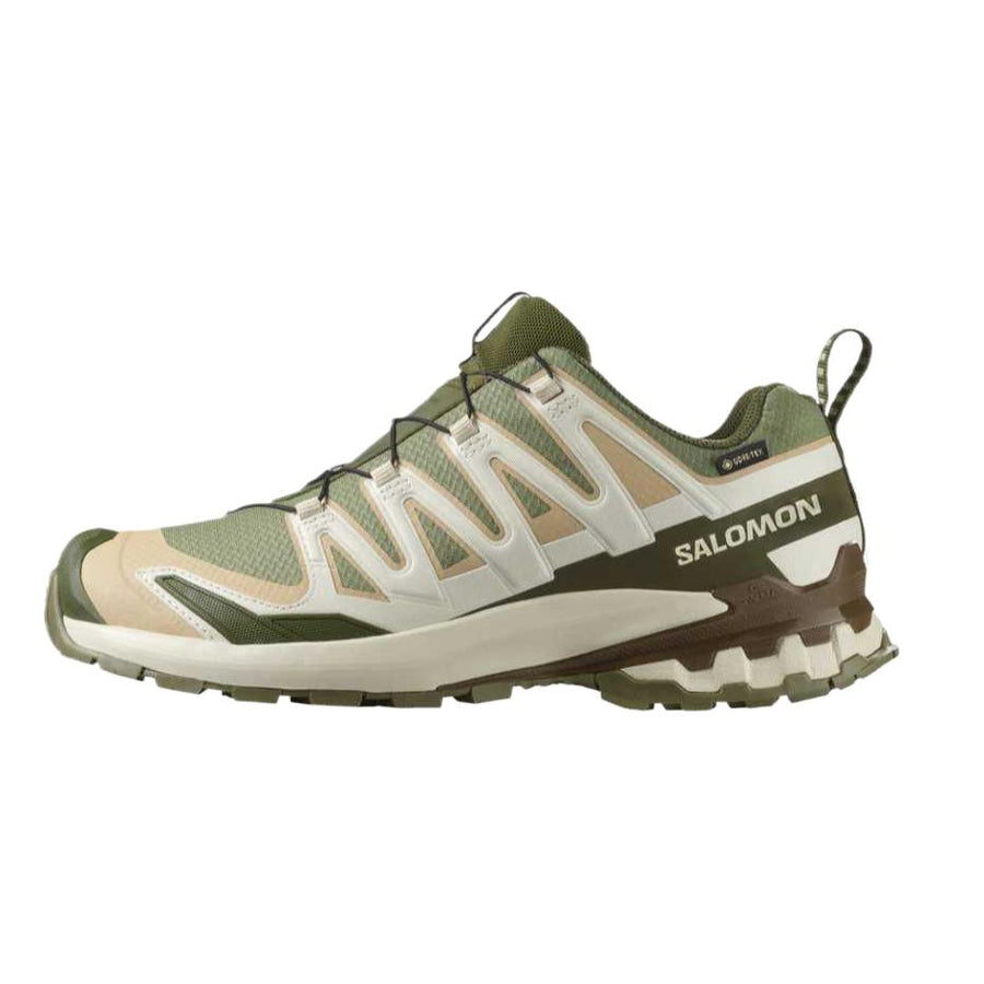 サロモン XA プロ Salomon XA Pro 3D V9 GORE-TEX "Deep Lichen Green/Safari/Dark Earth" L47820200