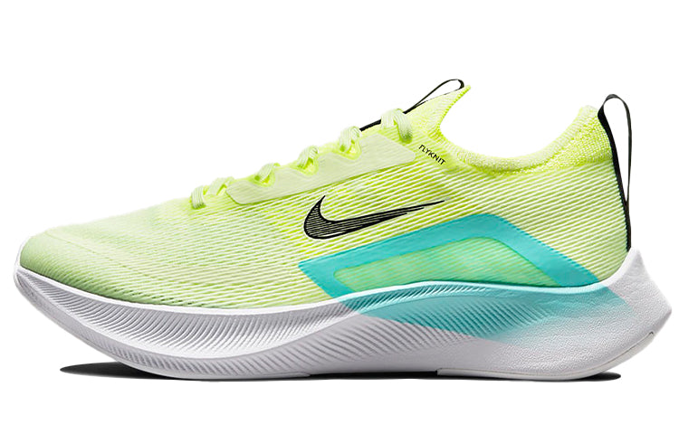 ナイキ ズームフライ Nike Women's Zoom Fly 4 "Barely Volt/Dynamic Turquoise" CT2401-700