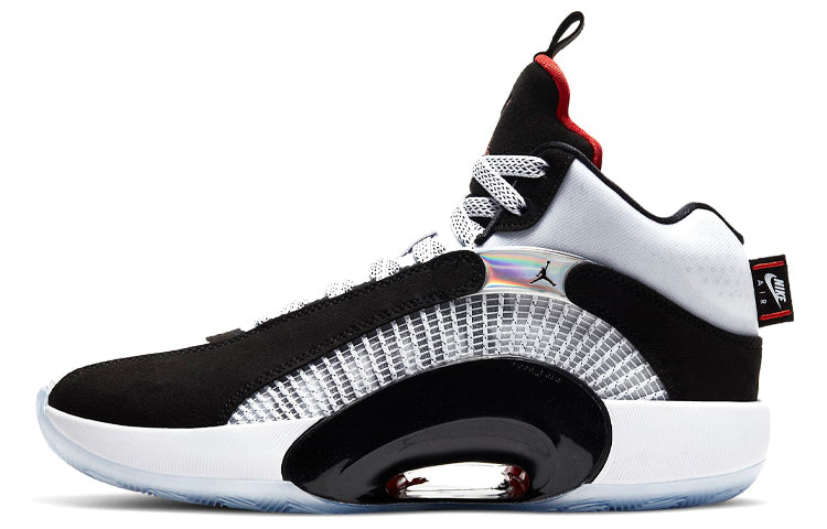 エアジョーダン35 Nike Air Jordan 35 DNA "White/Gym Red/Black" (Clear Sole) CQ4227-001