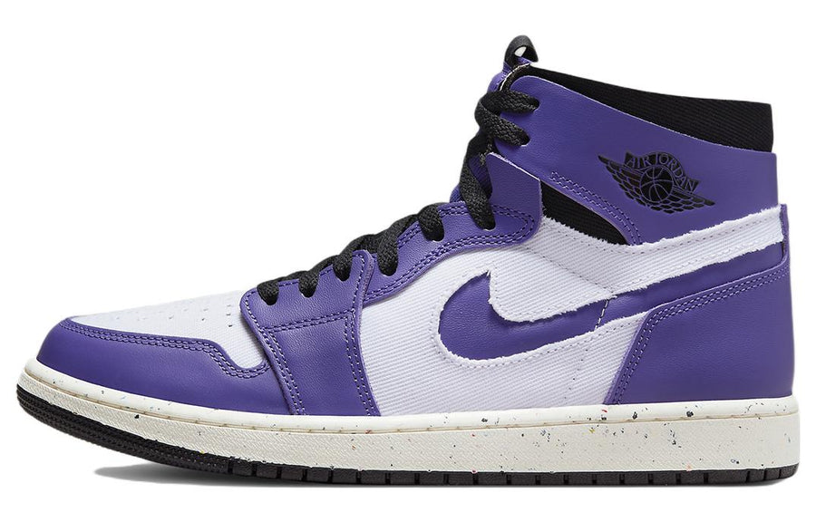 エアジョーダン1 Nike Air Jordan 1 High Zoom Comfort "Purple/White/Black" CT0978-501