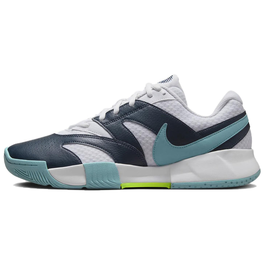ナイキ コートライト Nike Court Lite 4 "White/Armory Navy/Denim Turquoise/Volt" FD6574-101