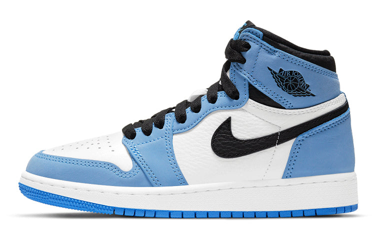 エアジョーダン1 Nike GS Air Jordan 1 High "White/University Blue/Black" 575441-134