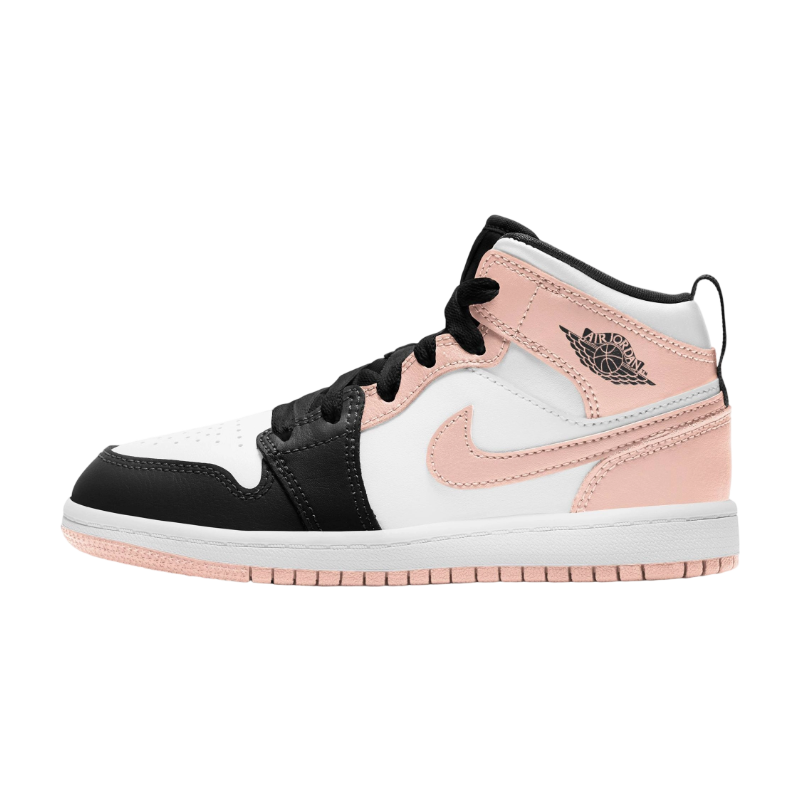 エアジョーダン1 Nike PS Air Jordan 1 Mid "Arctic Orange/Black Toe" 640734-133