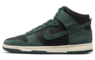 ナイキ ダンク Nike Dunk High Retro PRM "Black and Deep Green" DQ7679-002