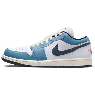 エアジョーダン1 Nike Air Jordan 1 Low "White/Aegean Storm" HM3711-144