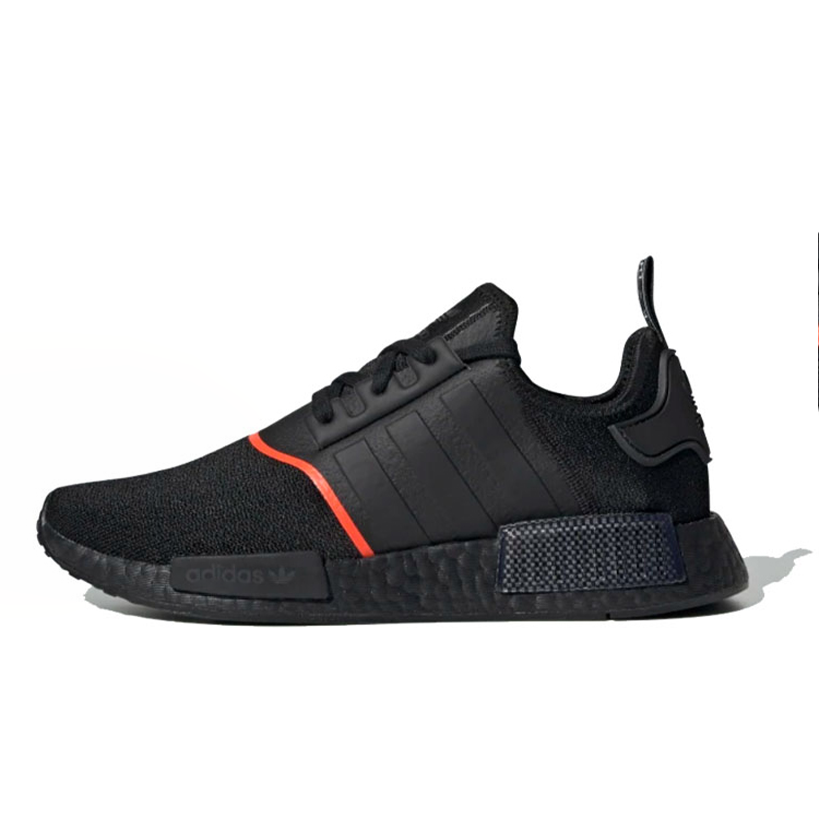 アディダス NMD adidas NMD R1 "Core Black Solar Red Line" EE5085