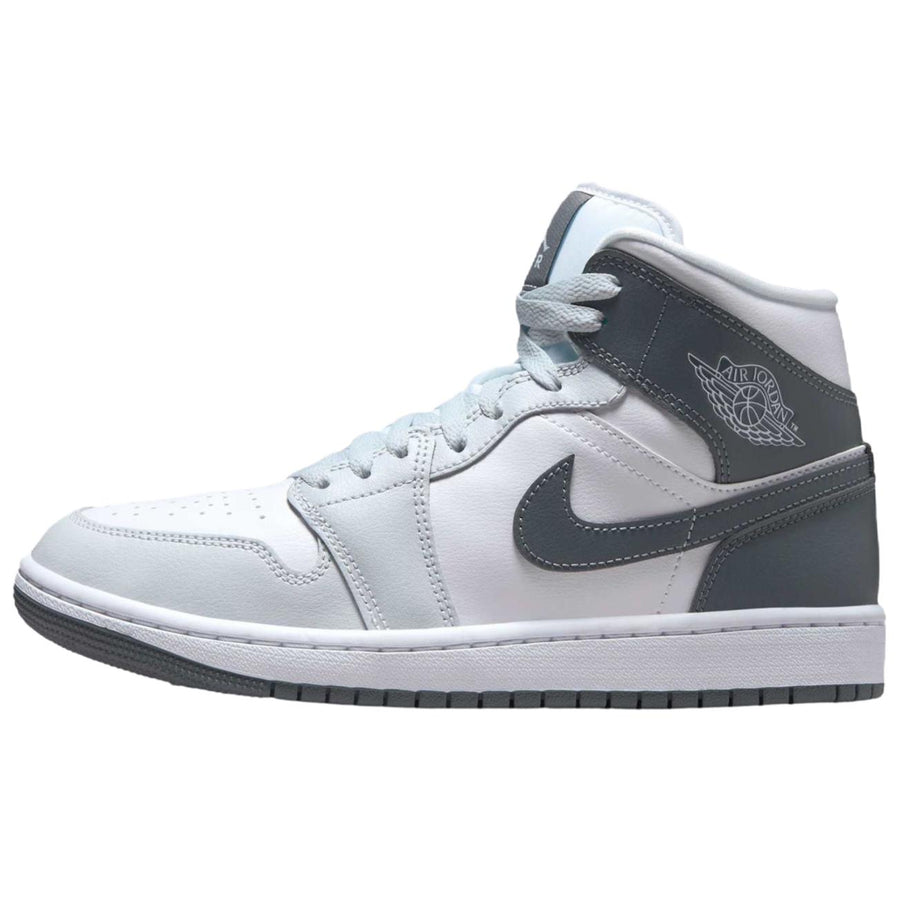 エアジョーダン1 Nike Women's Air Jordan 1 Mid "White Smoke Grey" BQ6472-113