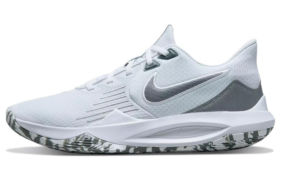 ナイキ Nike Precision 5 "White/Wolf Grey/Cool Grey/Metallic Cool Grey" CW3403-101