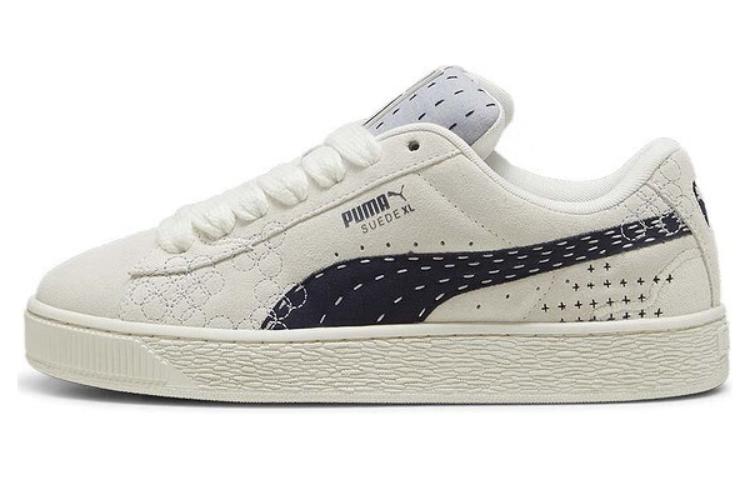 プーマ スウェード Puma Skateboarding Suede XL Skate "Warm White/Vapor Gray" 395777-02