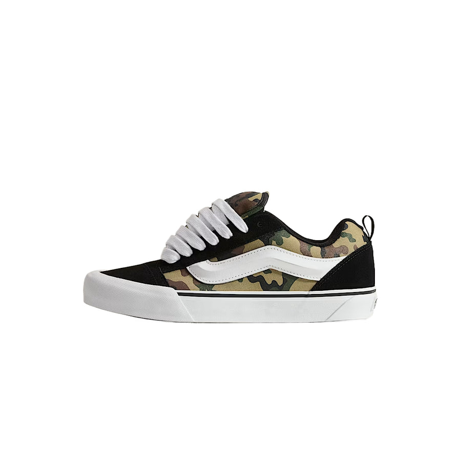 ヴァンズ ニュースクール Vans Knu Skool "Camo Black/Green" VN000D22YJ7