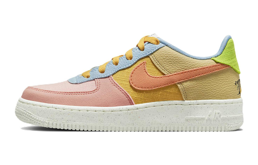 ナイキ エアフォース1 Nike GS Air Force 1 Low LV8 Next Nature "Sand Gold/Hot Curry" DM0984-700