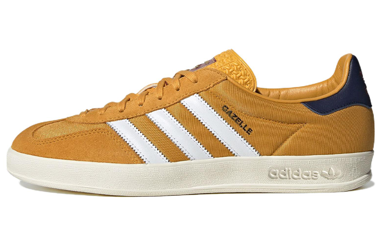 アディダス ガゼル adidas Gazelle Indoor "Preloved Yellow/Footwear White/Dark Blue" IE0540