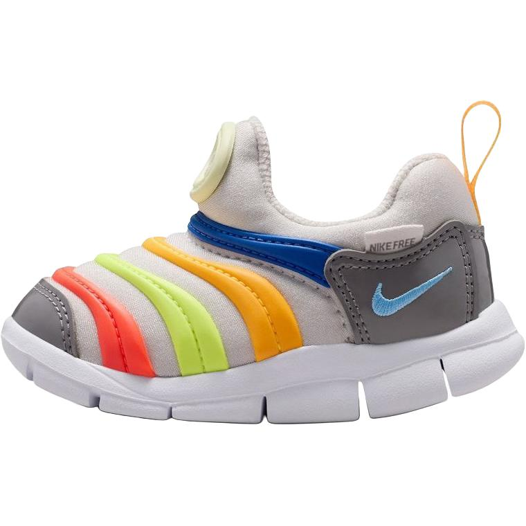 ナイキ ダイナモ フリー Nike TD Dynamo Free "Vast Grey/Bright Crimson/University Blue" 343938-033