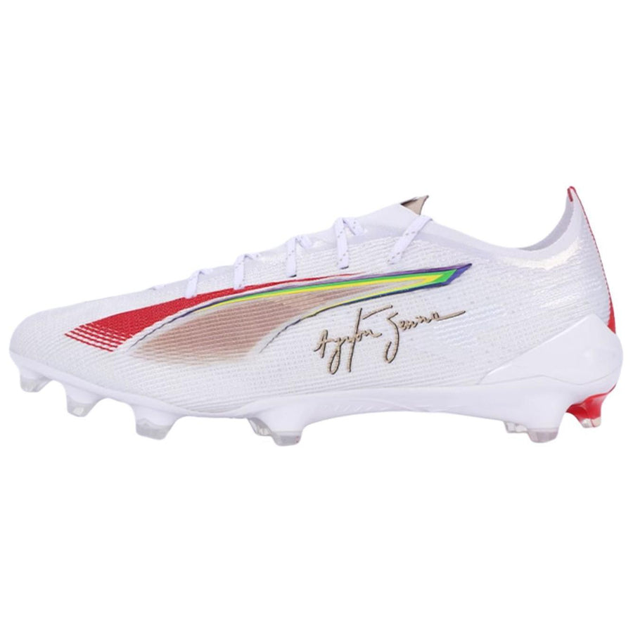 プーマ Puma Ultra 5 Ultimate Senna FG "Puma White/Puma Gold/Puma Red" 107829-01