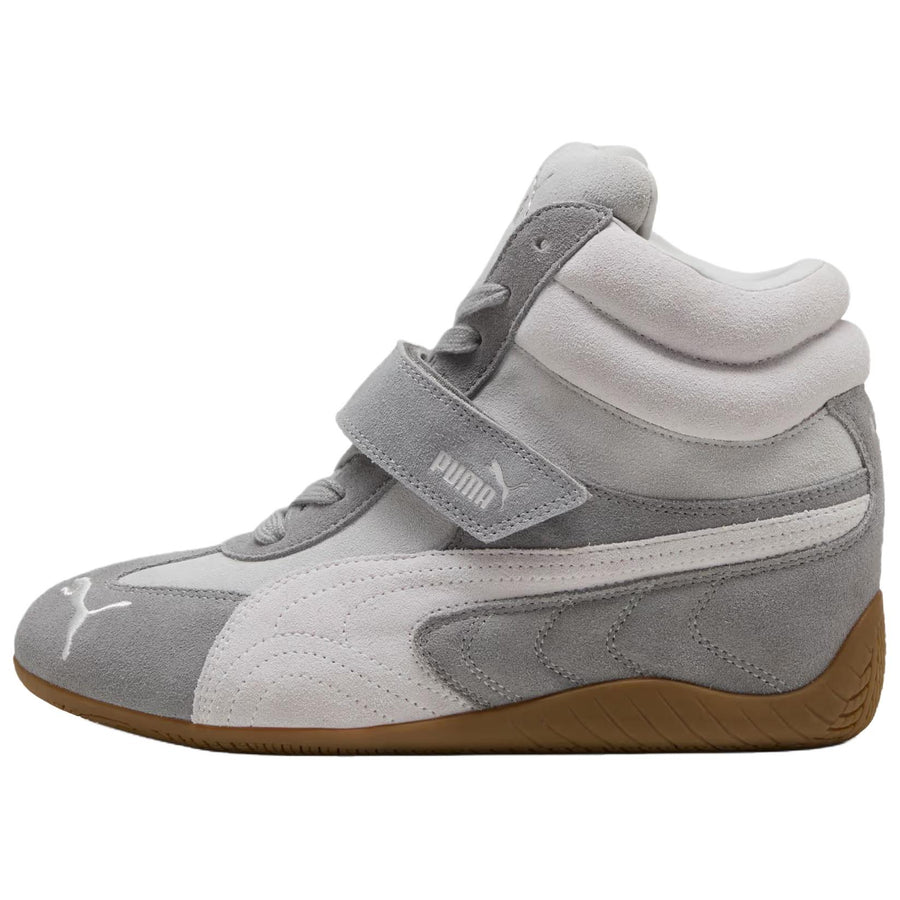 プーマ スピードキャット Puma Women's Speedcat Wedge "Cool Light Gray/Gum" 407878-04