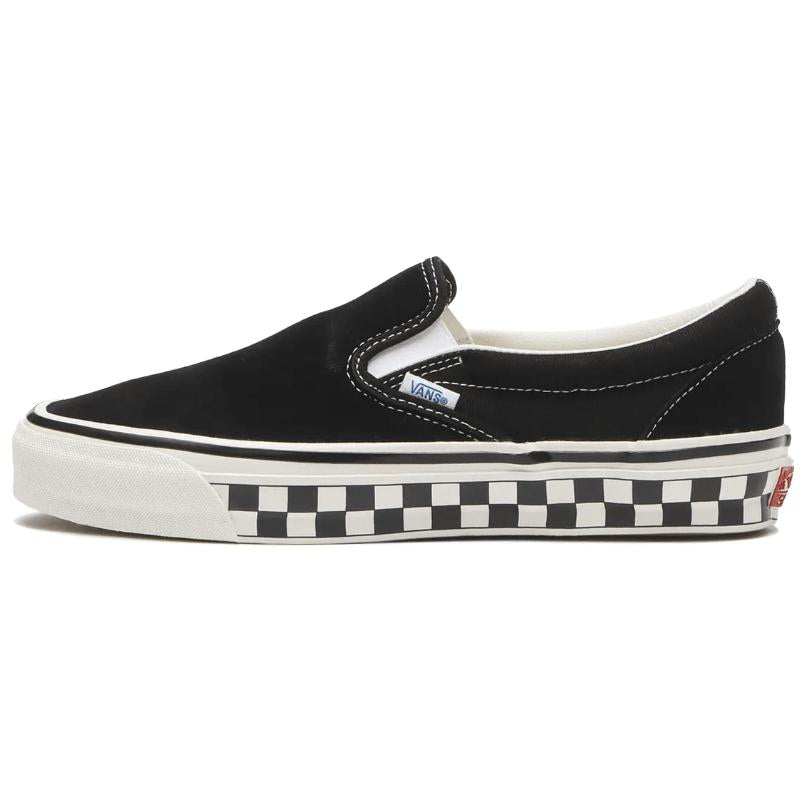 ヴァンズ スリッポン Vans Premium Classic Slip-On 98 "Check Black/Marshmallow" VN000E96BPQ
