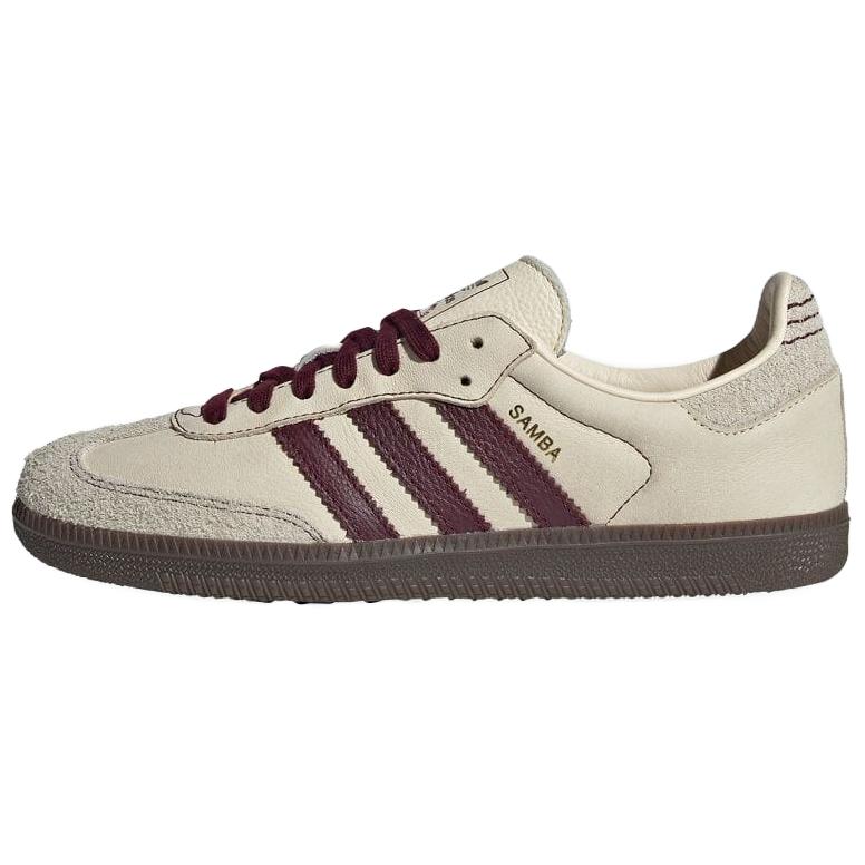 アディダス サンバ adidas Women's Samba OG "Wonder White/Maroon/Putty Grey" IG1987