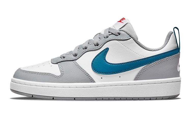 ナイキ Nike GS Court Borough Low 2 "White/Light Smoke Grey" BQ5448-117