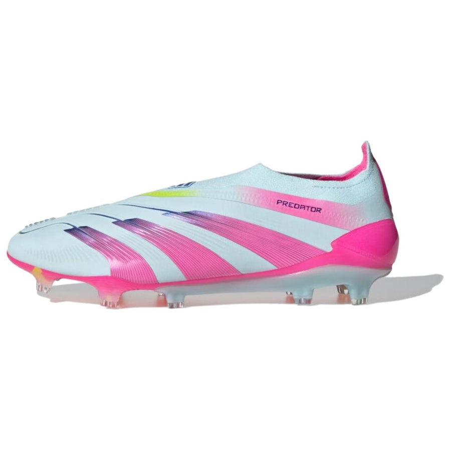 アディダス プレデター adidas Predator Elite 99 Capsule Laceless FG "Almost Blue/Lucid Pink/Semi Solar Yellow" IH0108