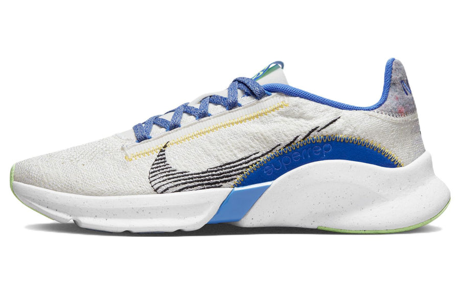 ナイキ Nike Women's Super Rep Go 3 Flyknit Next Nature "Sail/Medium Blue/Ghost Green/Black" DH3393-102