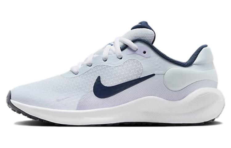 ナイキ Nike GS Revolution 7 "Football Grey/Lilac Bloom/Lilac/Midnight Navy" FB7689-004