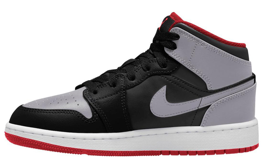 エアジョーダン1 Nike GS Air Jordan 1 Mid "Black/Cement Grey" DQ8423-006