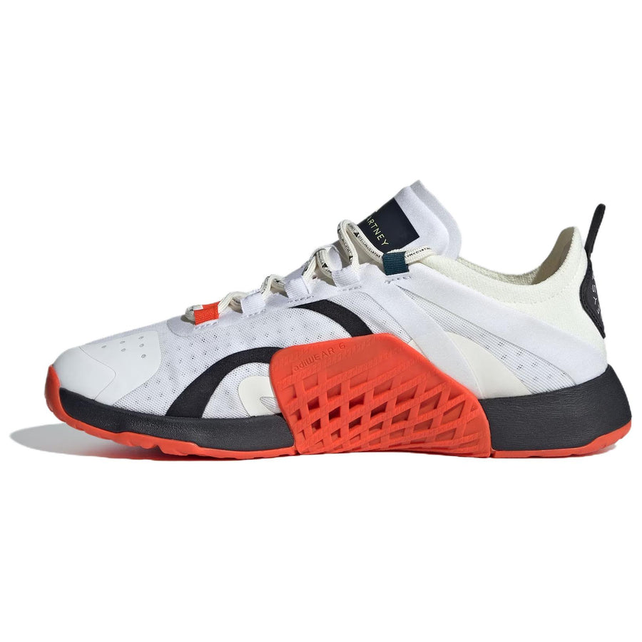 アディダス ドロップセット Stella McCartney × adidas Women's Dropset Training "White/Off White/Active Orange" IG1142