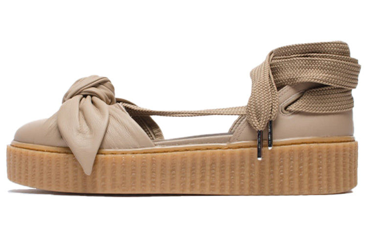 プーマ Rihanna × Puma Women's Bow Creeper Sandal Fenty "Natural" 365794-03