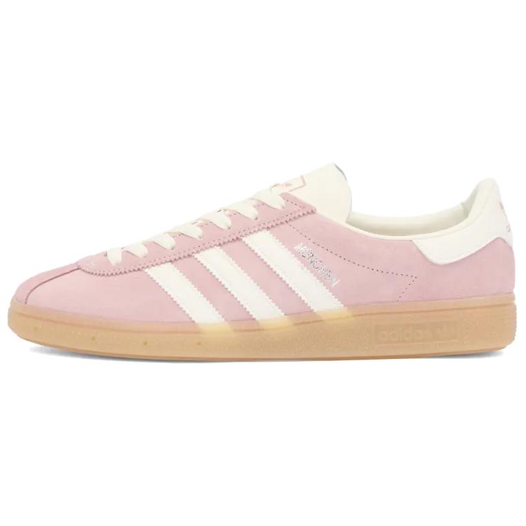 アディダス adidas Women's Munchen "Wonder Mauve/Off White/Silver Metallic" JS3992