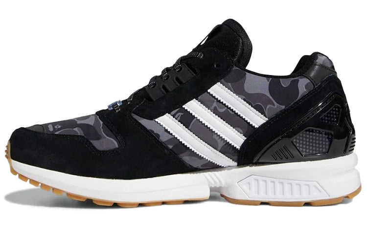 アディダス A BATHING APE × UNDEFEATED × adidas ZX8000 "Black" FY8852
