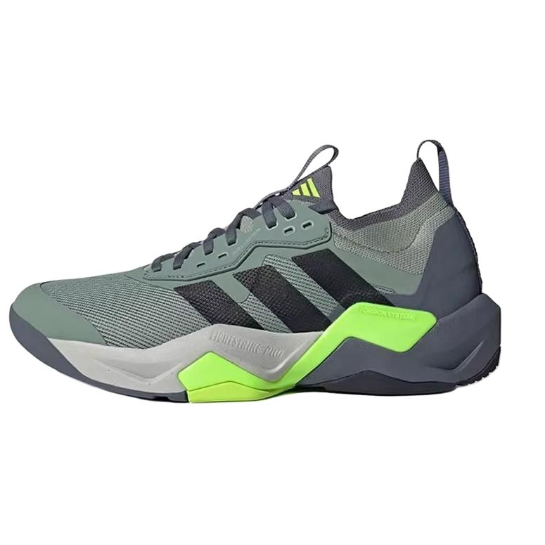 アディダス adidas Rapidmove ADV 2 HIIT Training "Silver Green/Core Black/Lucid Lemon" JH6167