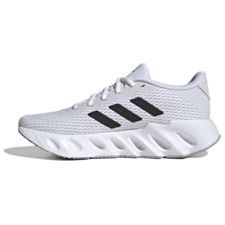 アディダス adidas Women's Switch Run Running "Cloud White/Core Black/Halo Silver" IF5732