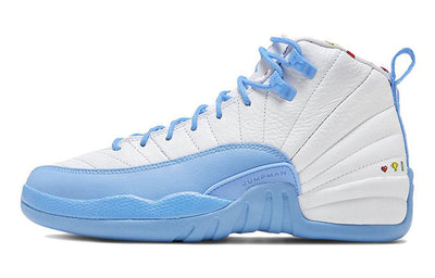 エアジョーダン12 Nike GS Air Jordan 12 Retro "White/University Blue/Lemon Venom" DQ4365-114