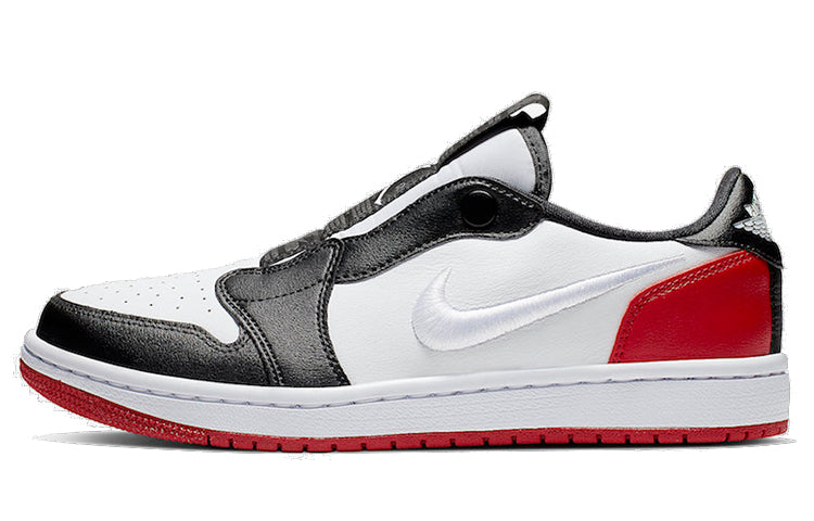 エアジョーダン1 Nike Women's Air Jordan 1 Retro Low "Slip Black Toe" AV3918-102
