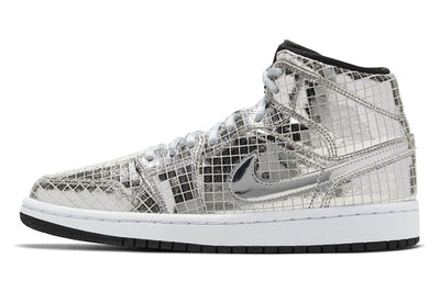 エアジョーダン1 NIKE Women's AIR JORDAN 1 MID "DISCO BALL" CU9304-001