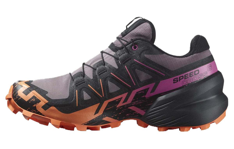 サロモン スピードクロス Salomon Women's Speedcross 6 GORE-TEX "Moonscape/Black/Bird Of Paradise" L47465700