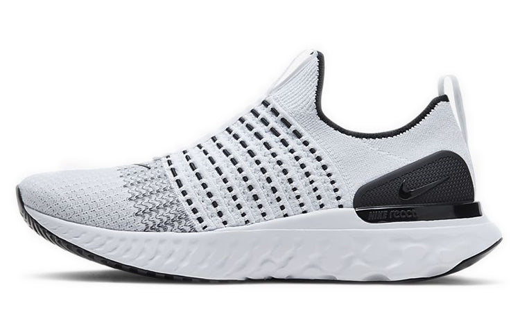 ナイキ ファントム Nike React Phantom Run Flyknit 2 "True White/Black/Pure Platinum/White" CJ0277-100