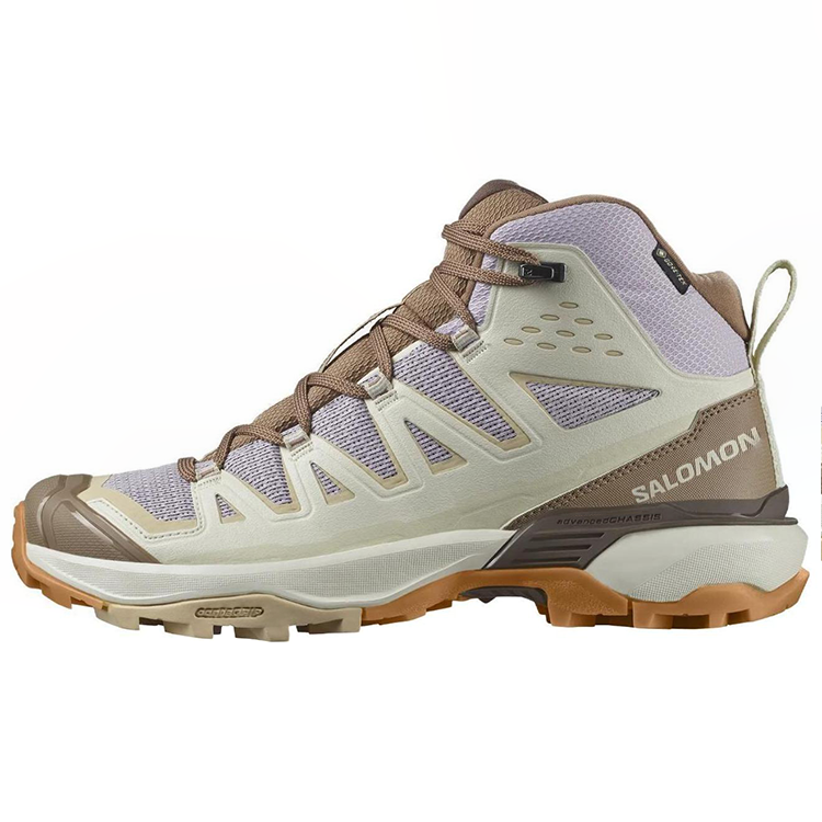 サロモン Salomon Women's × Ultra 360 Edge Mid GORE-TEX "Orchid Petal/Vanilla Ice/Raw Umber" L47462800