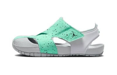 ジョーダン Nike PS Jordan Flare "Green Glow/Wolf Gray/White/Black" CI7849-302