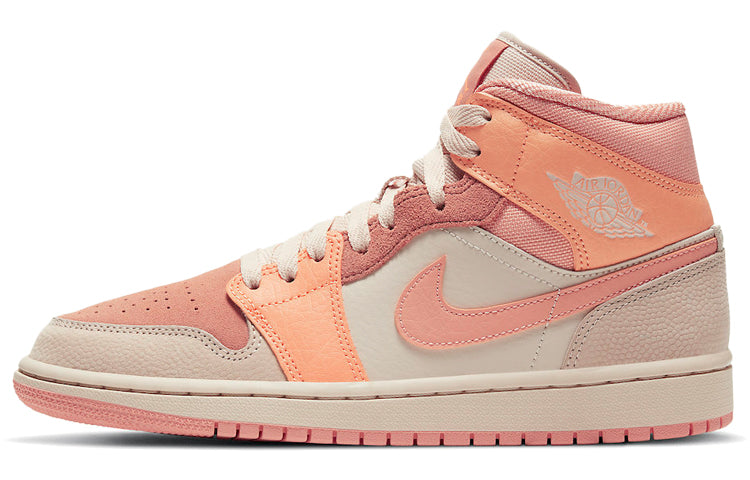 エアジョーダン1 Nike Women's Air Jordan 1 Mid "Apricot Orange" DH4270-800