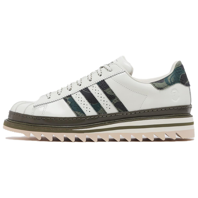 アディダス スーパースター CLOT × A BATHING APE × adidas Superstar by Edison Chen "Green Camo" KJ1473