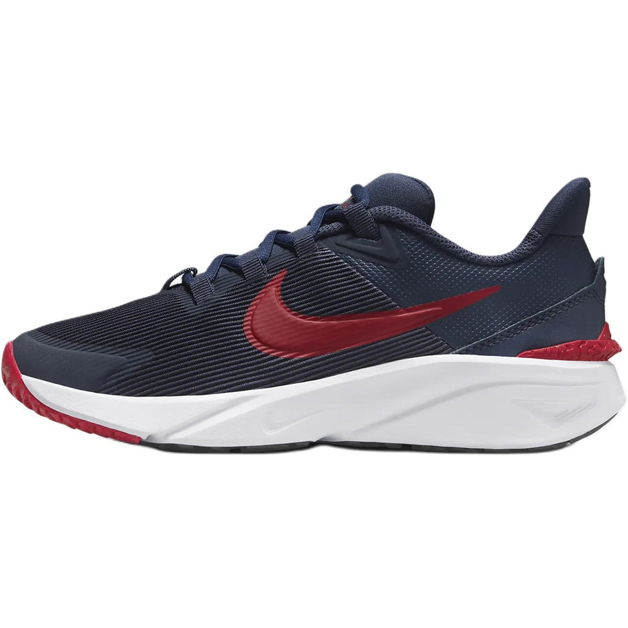 ナイキ Nike GS Star Runner 4 "Thunder Blue/Black/White/Gym Red" DX7615-406