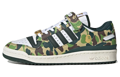 アディダス フォーラム A BATHING APE × adidas Forum 84 Low 30th Anniversary "Green Camo" ID4771